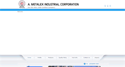 Desktop Screenshot of ametalex.com